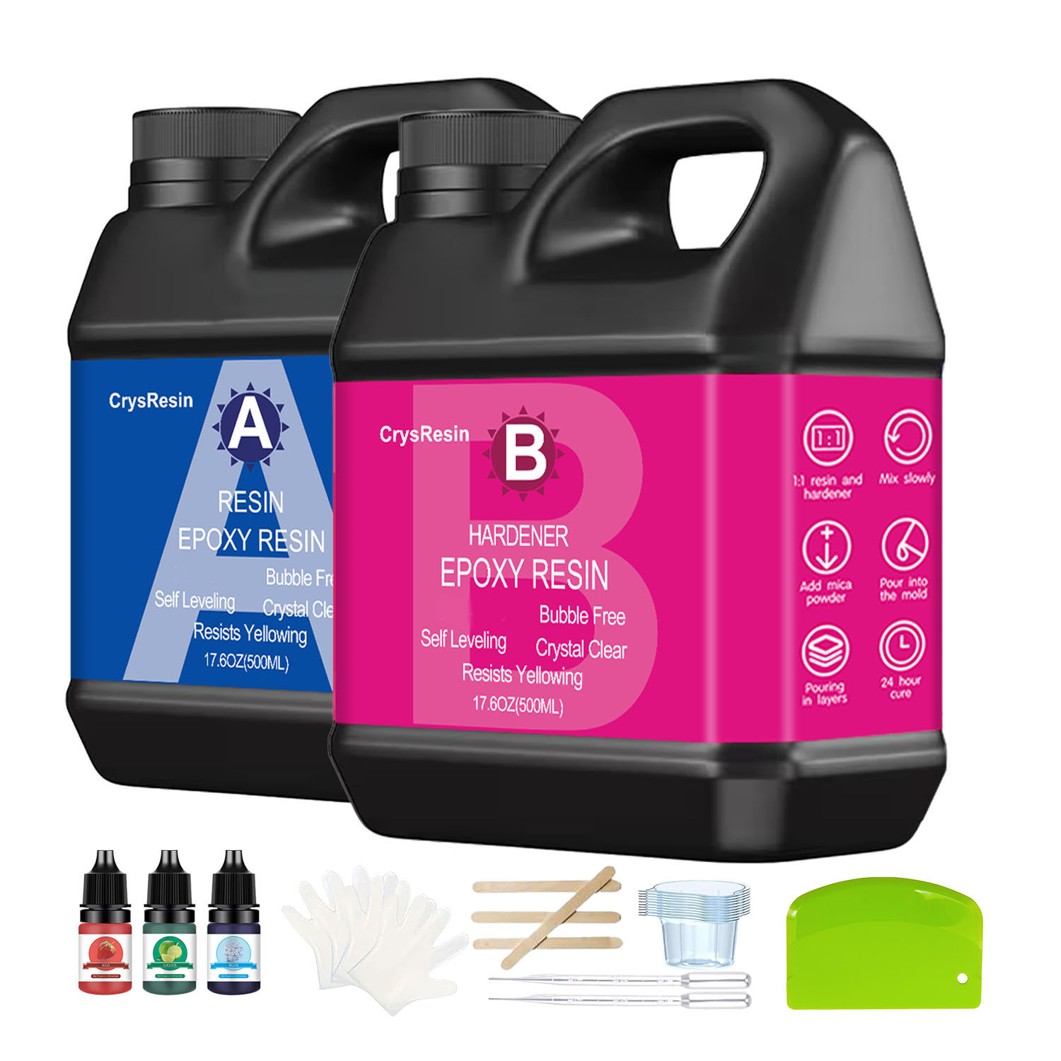 Art Craft Model - Crystal Clear Epoxy Resin 1:1 Kit