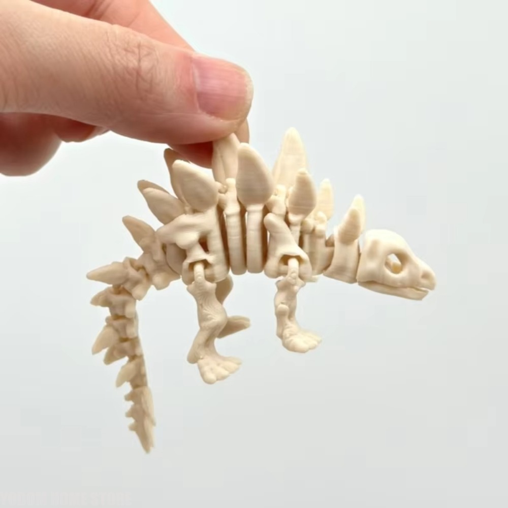 Art Craft Dinosaur - 3D Printed Articulated Dinosaur Skeleton Figure