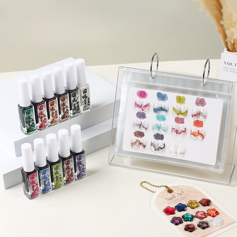 Alcohol Ink Set - 12Colors Alcohol Inks Nails Blooming Nail