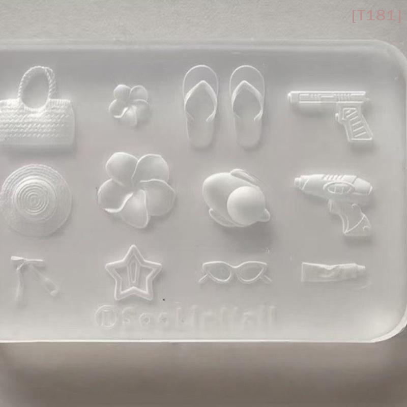 Art Craft Hat - [E] 3D Silicone Mold Nail Art