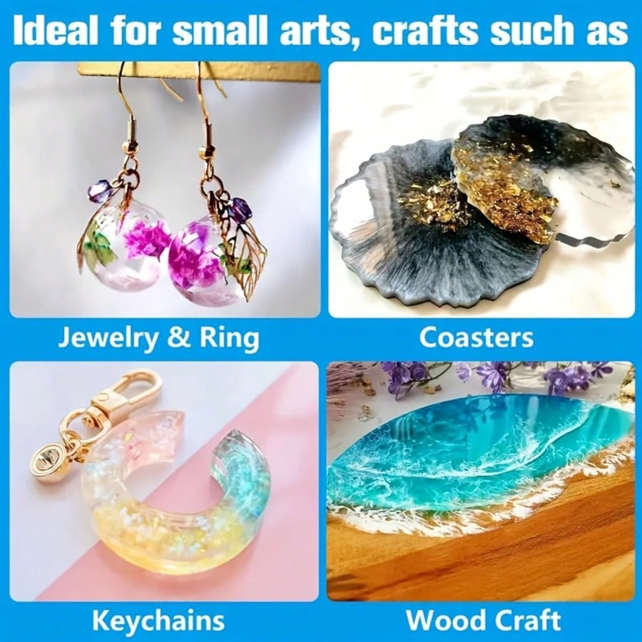 Crystal Clear Epoxy Resin 1:1  - đánh giá và giá Art Craft Model