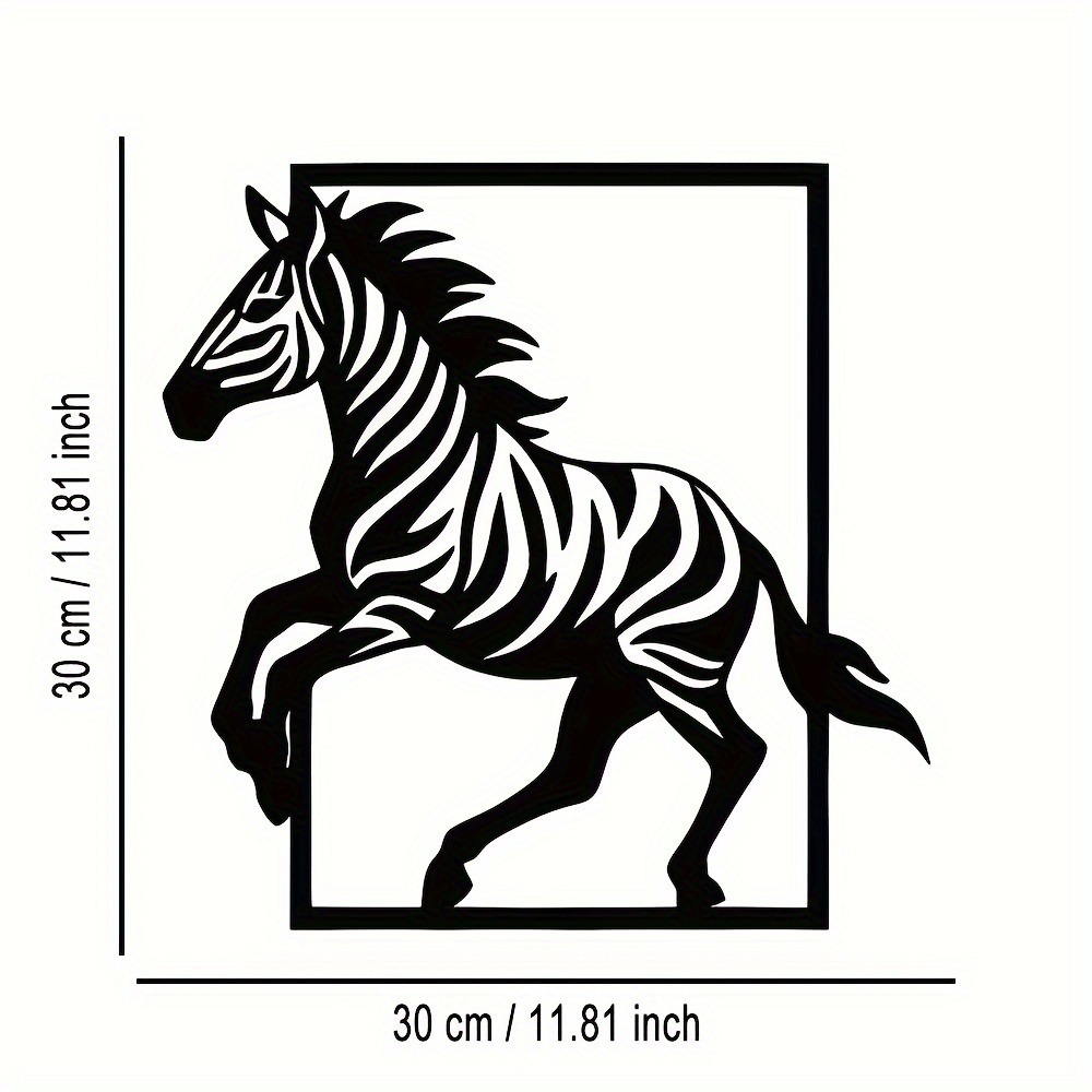 CIFBUY Metal Wall Art Elegant  - đánh giá và giá Art Craft Zebra