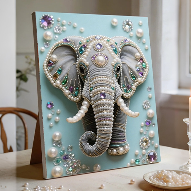 DIY Pearl Diamond Art Kit Hand - đánh giá và giá Art Craft Zebra