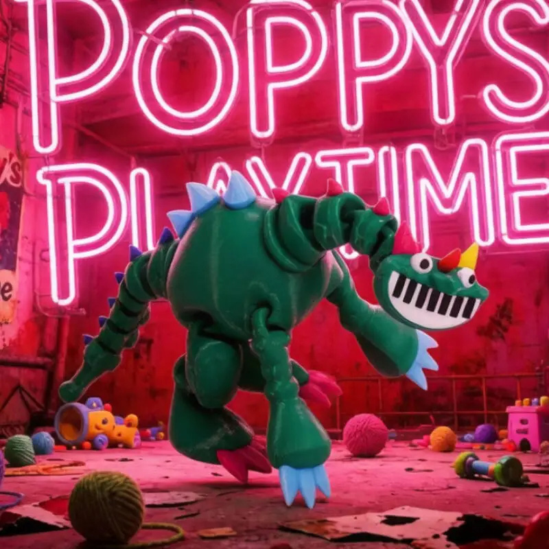 Funny Poppy Playtimes 3D Print - đánh giá và giá Art Craft Dinosaur
