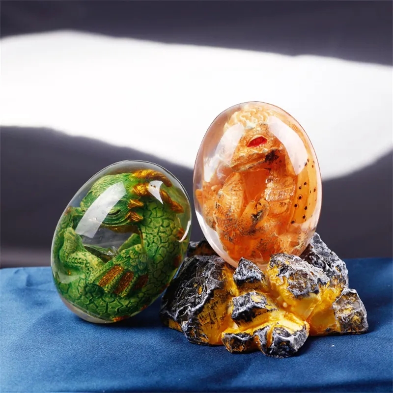 Lava Dragon Egg Statue With St - đánh giá và giá Art Craft Dinosaur