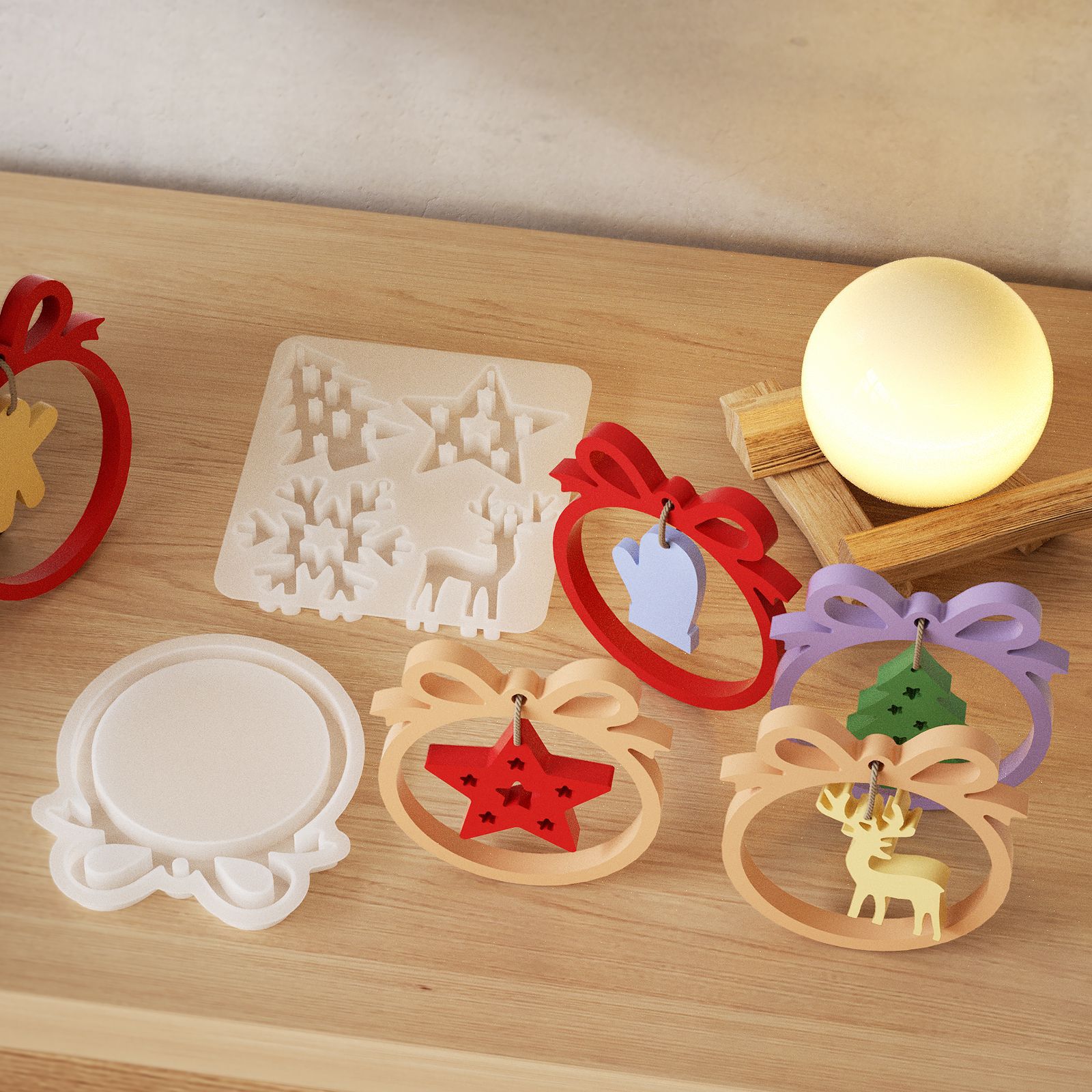 1/3 piece Christmas resin sili - đánh giá và giá Art Craft Model