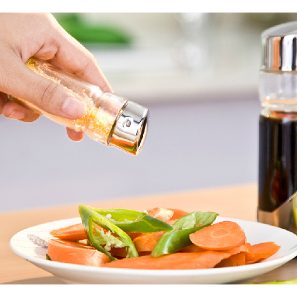 5Pcs Spice Storage Jars Clear  - đánh giá và giá Art Craft With Paper