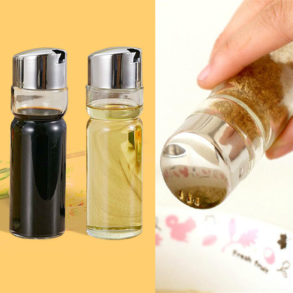 5Pcs Spice Storage Jars Clear  - đánh giá và giá Art Craft With Paper