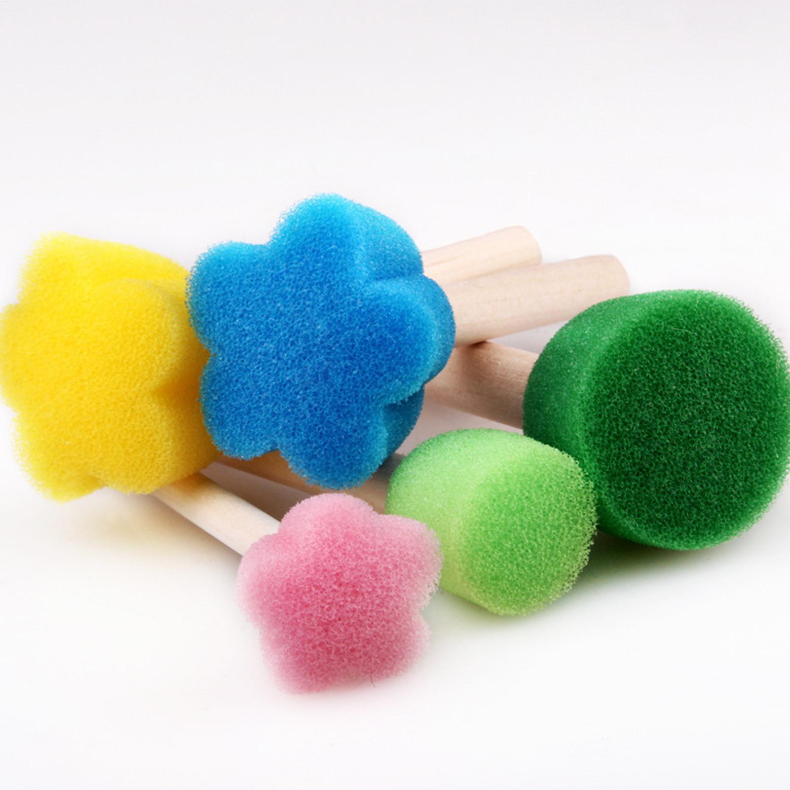 5PCS Reusable Kids Paint Spong - đánh giá và giá Art Craft For Preschoolers