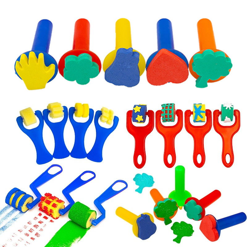 Children Toddler Sponge Stamp  - đánh giá và giá Art Craft Toddlers