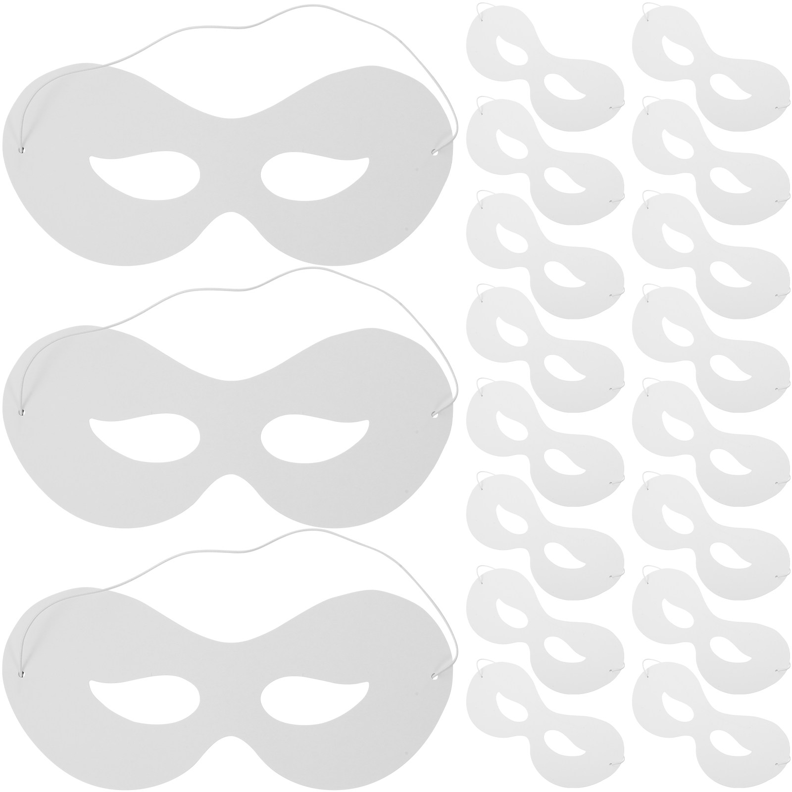 40Pcs Color Your Own Masks Bla - đánh giá và giá Art Craft With Paper