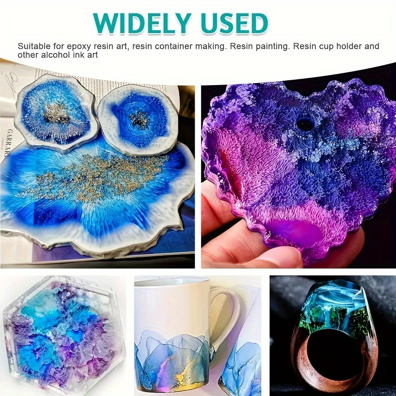 12Metallic color3DRendering Se - đánh giá và giá Alcohol Ink Set