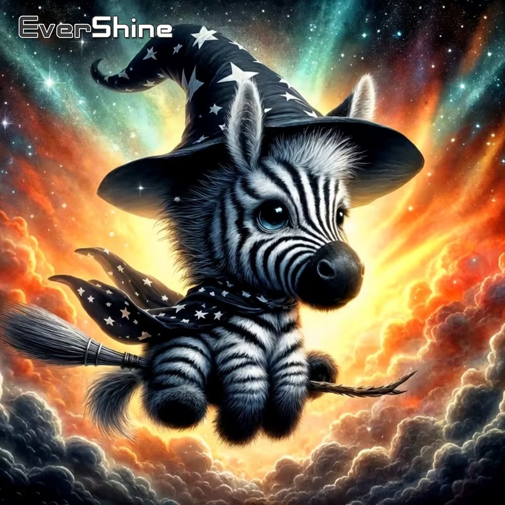 EverShine 5D DIY Diamond Embro - đánh giá và giá Art Craft Zebra