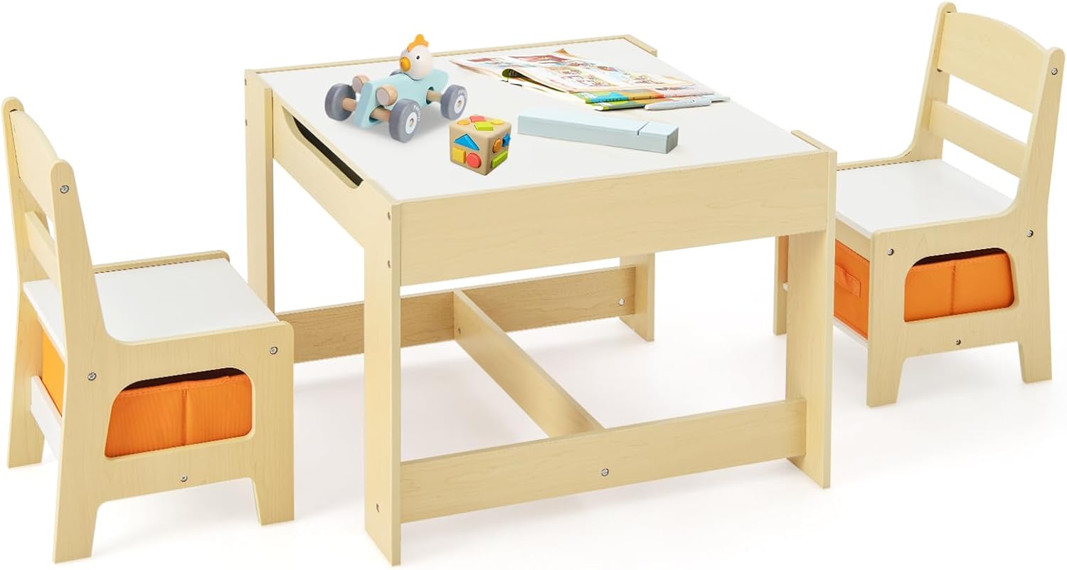 Kids Table and Chair Set, 3 in - đánh giá và giá Art Craft Toddlers