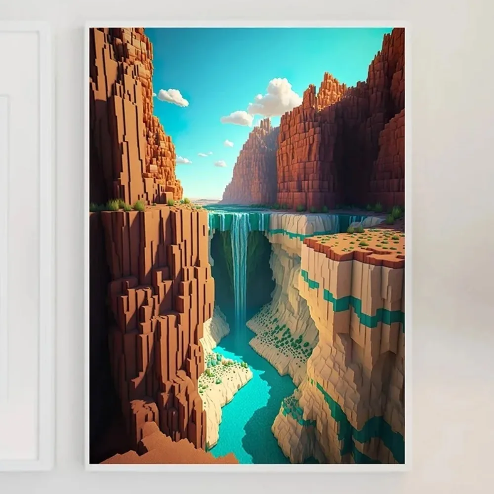 Mine Game Pixel Craft Landscap - đánh giá và giá Art Craft Game