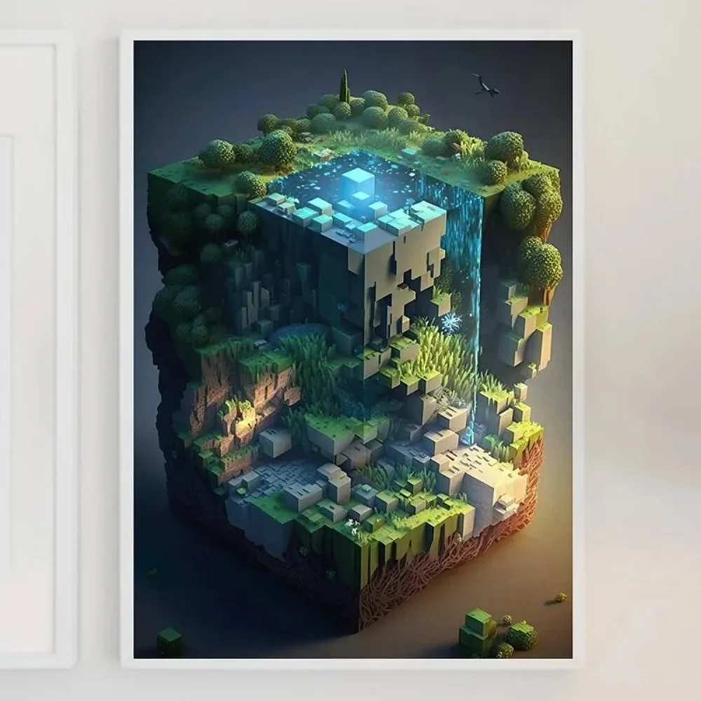 Mine Game Pixel Craft Landscap - đánh giá và giá Art Craft Game