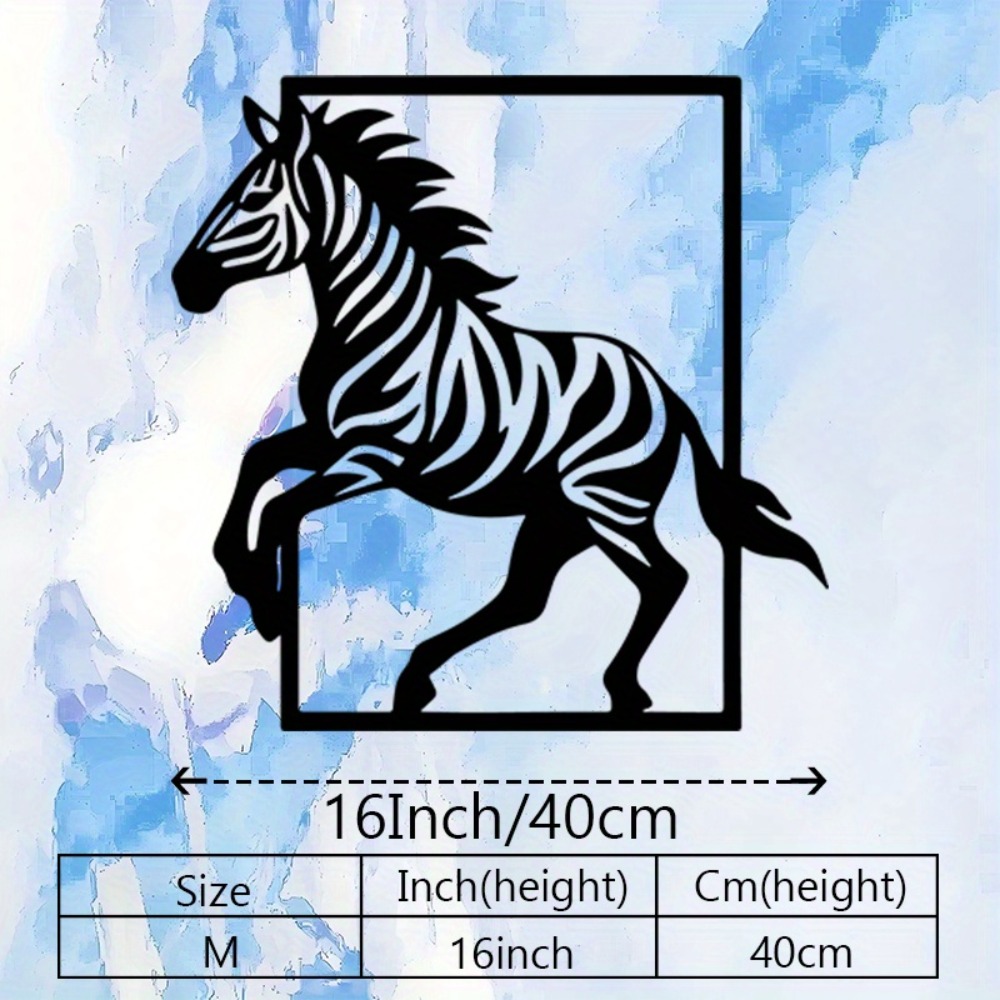 CIFBUY Metal Wall Art Zebra Ir - đánh giá và giá Art Craft Zebra