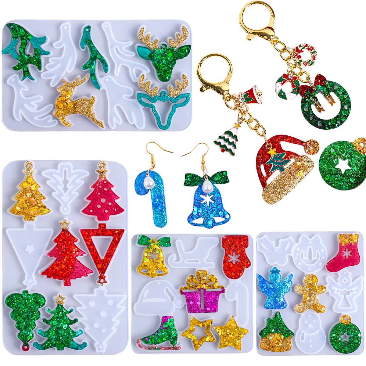 Christmas Earring Pendant Sili - đánh giá và giá Art Craft Model
