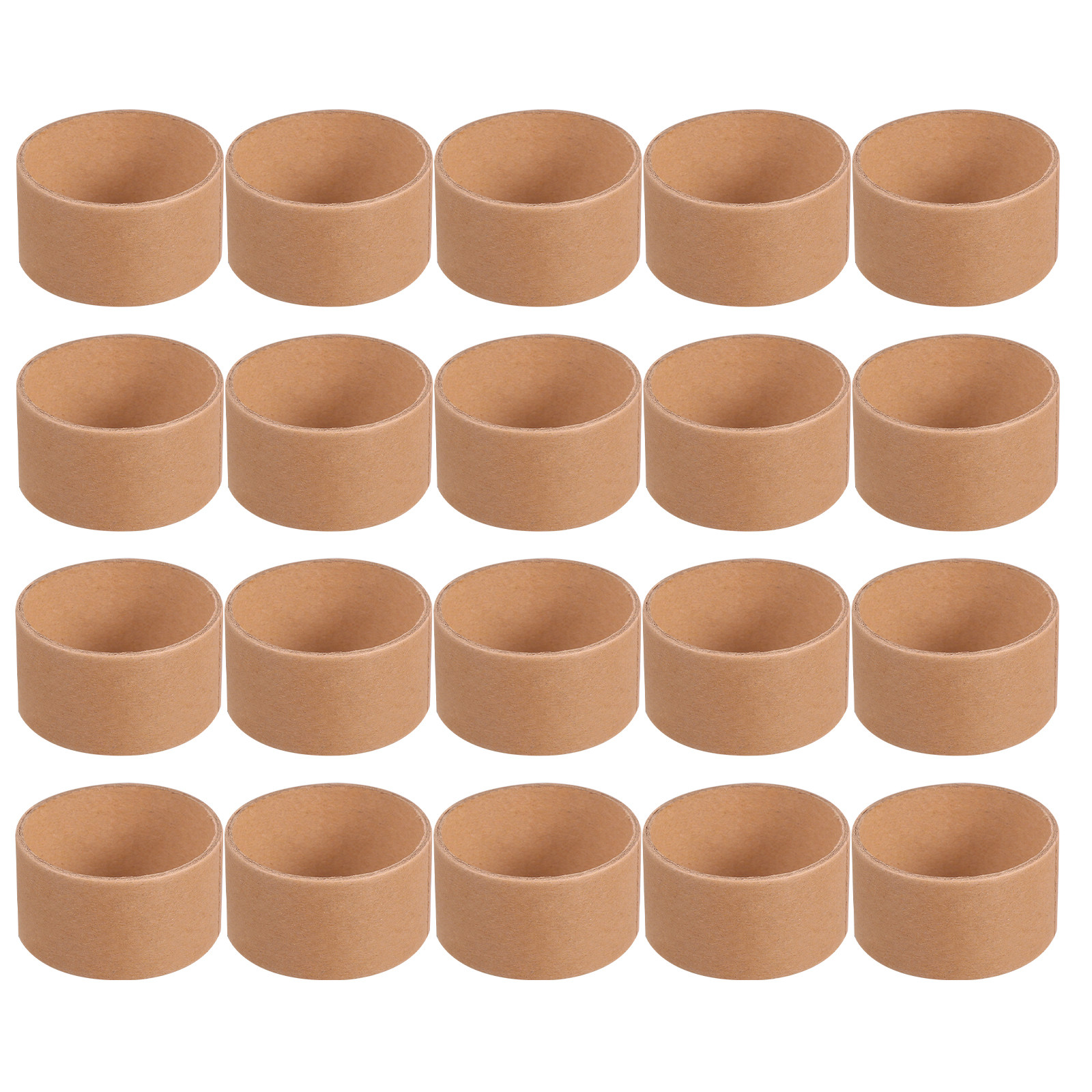 20Pcs Round Brown Cardboard Tu - đánh giá và giá Art Craft With Paper