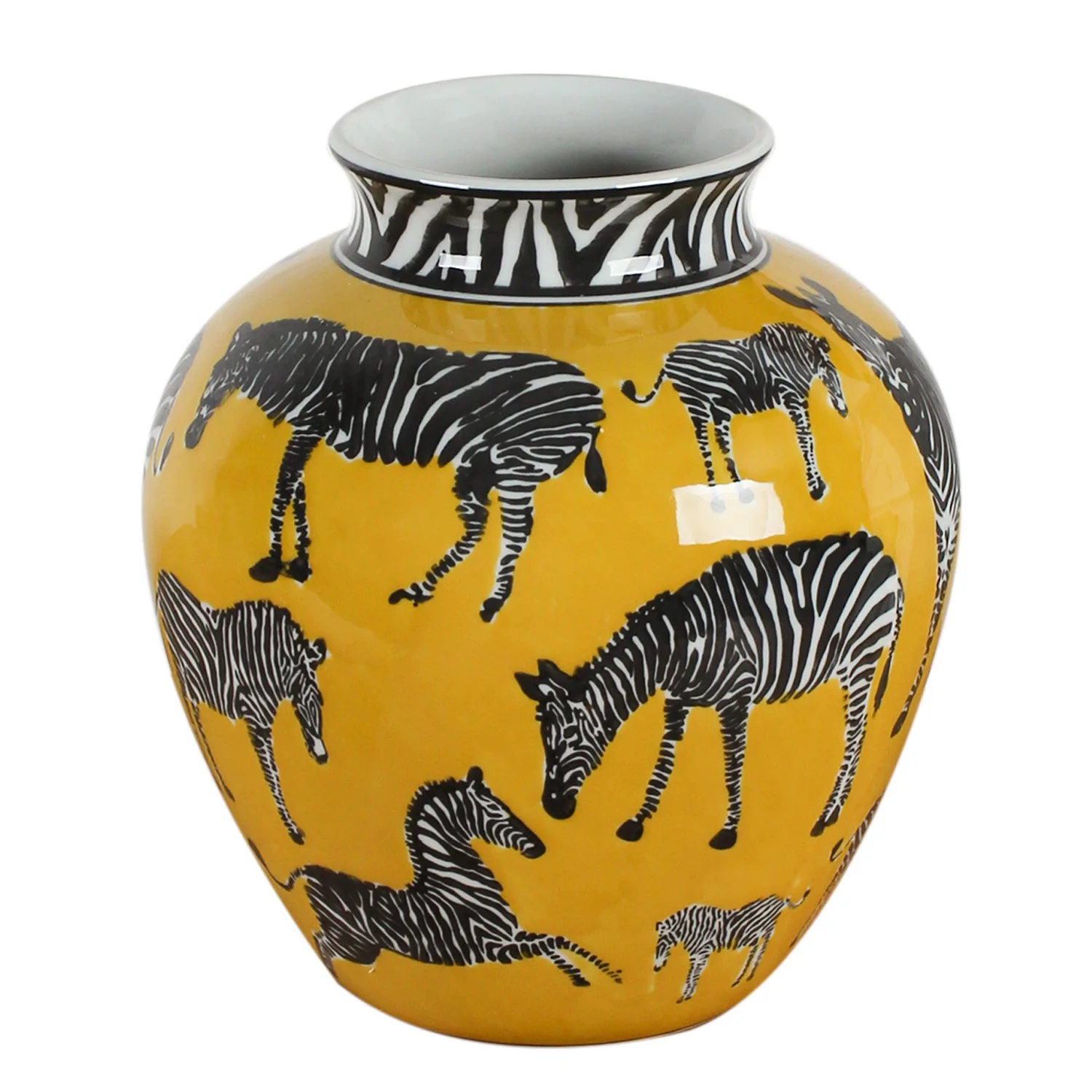 Ceramic Vase Zebra Pattern Vin - đánh giá và giá Art Craft Zebra