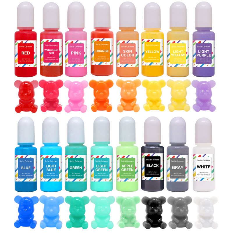 DIY Epoxy Resin Pigment Kit Ca - đánh giá và giá Alcohol Ink Set