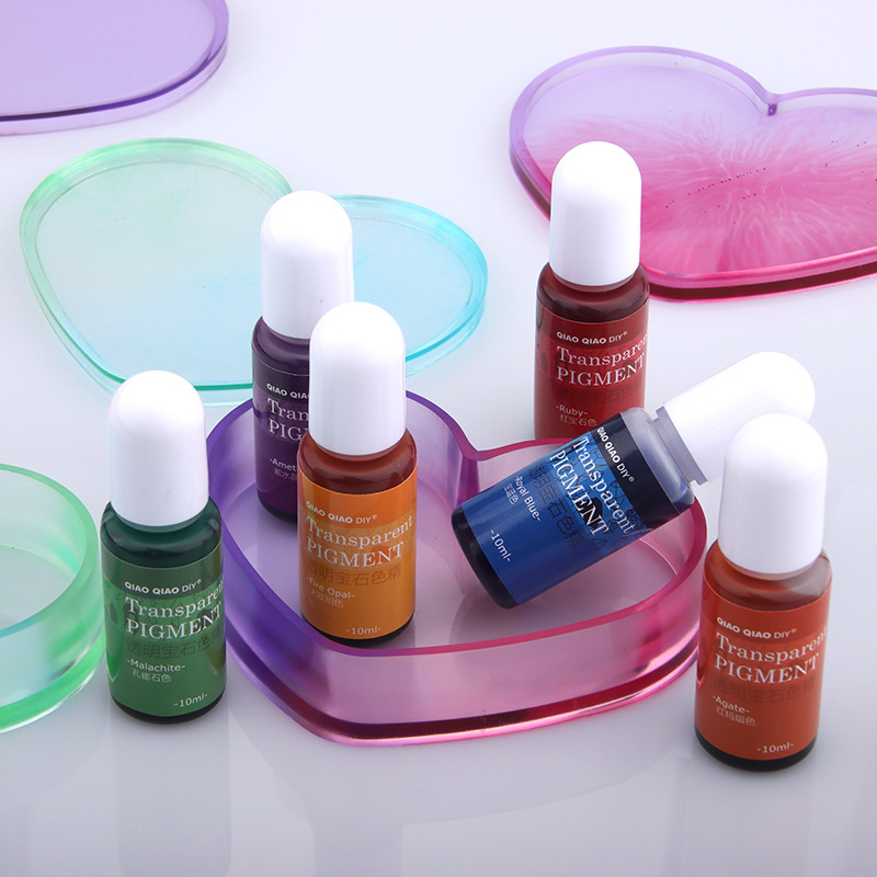 Resin Pigment Transparent Gems - đánh giá và giá Alcohol Ink Set