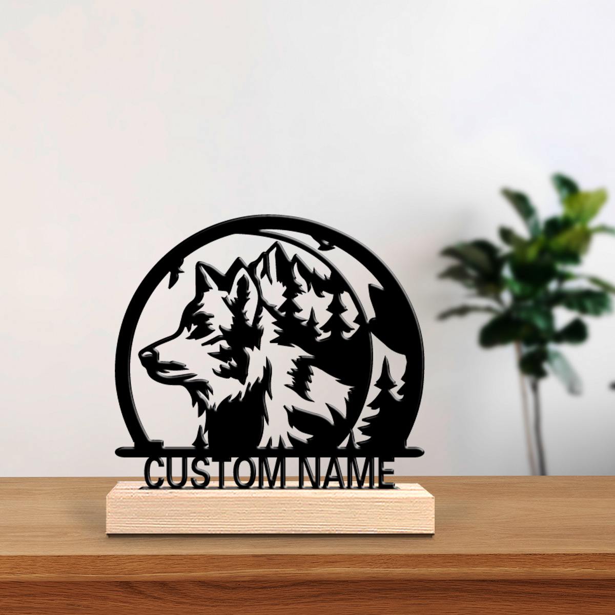 1pc Mountain wolves Customizab - đánh giá và giá Art Craft Letter A