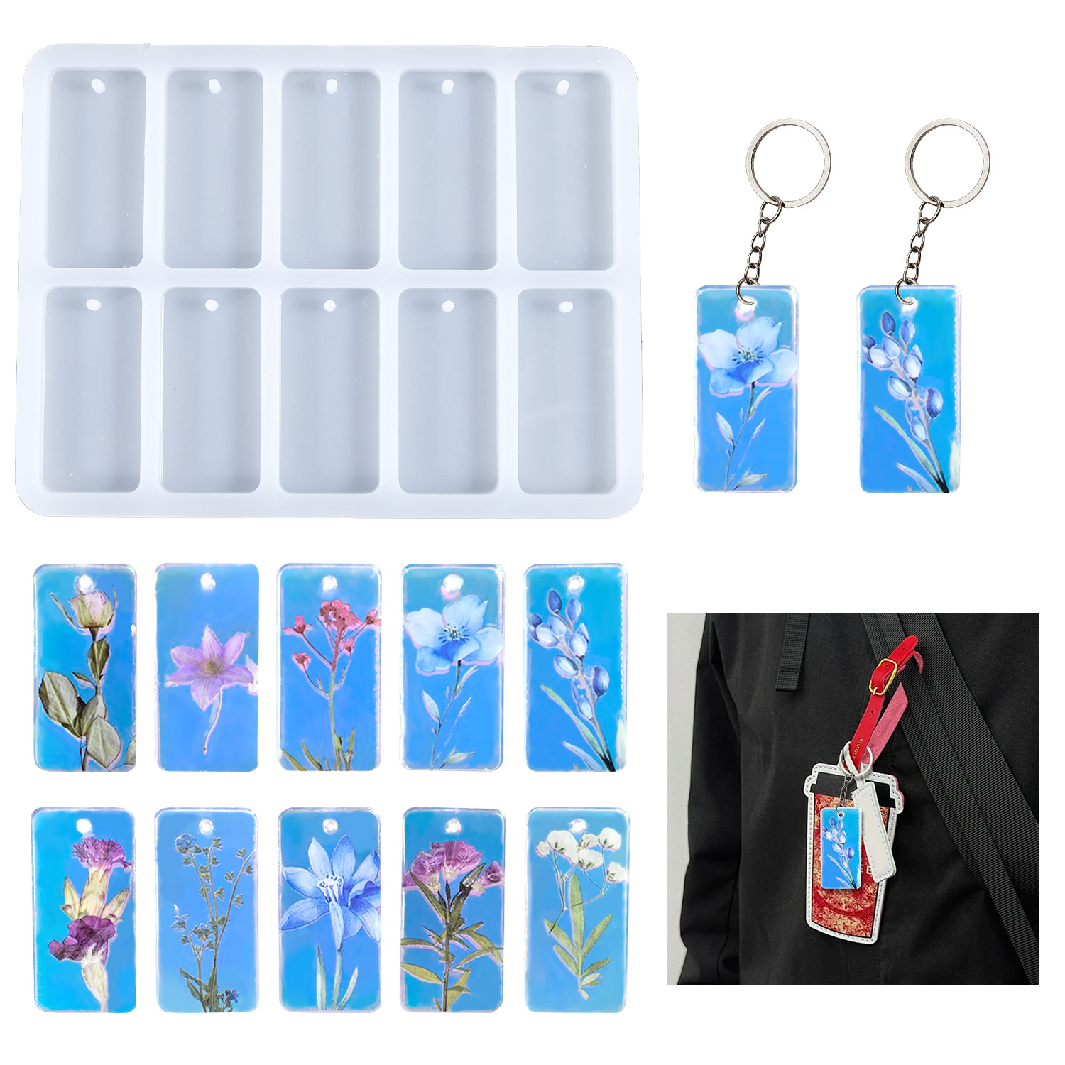 DIY epoxy resin mold 10-connec - đánh giá và giá Art Craft Model