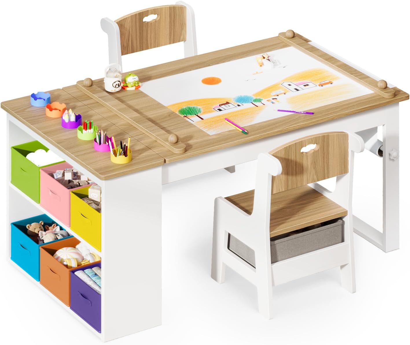 Kids Art Table and Chairs, Tod - đánh giá và giá Art Craft Toddlers