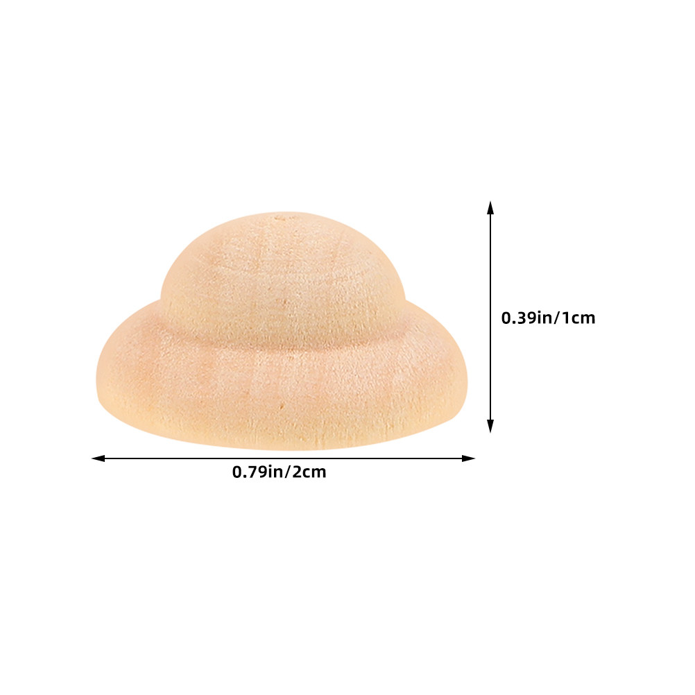 20Pcs Wooden Peg Hat Unfinishe - đánh giá và giá Art Craft Hat