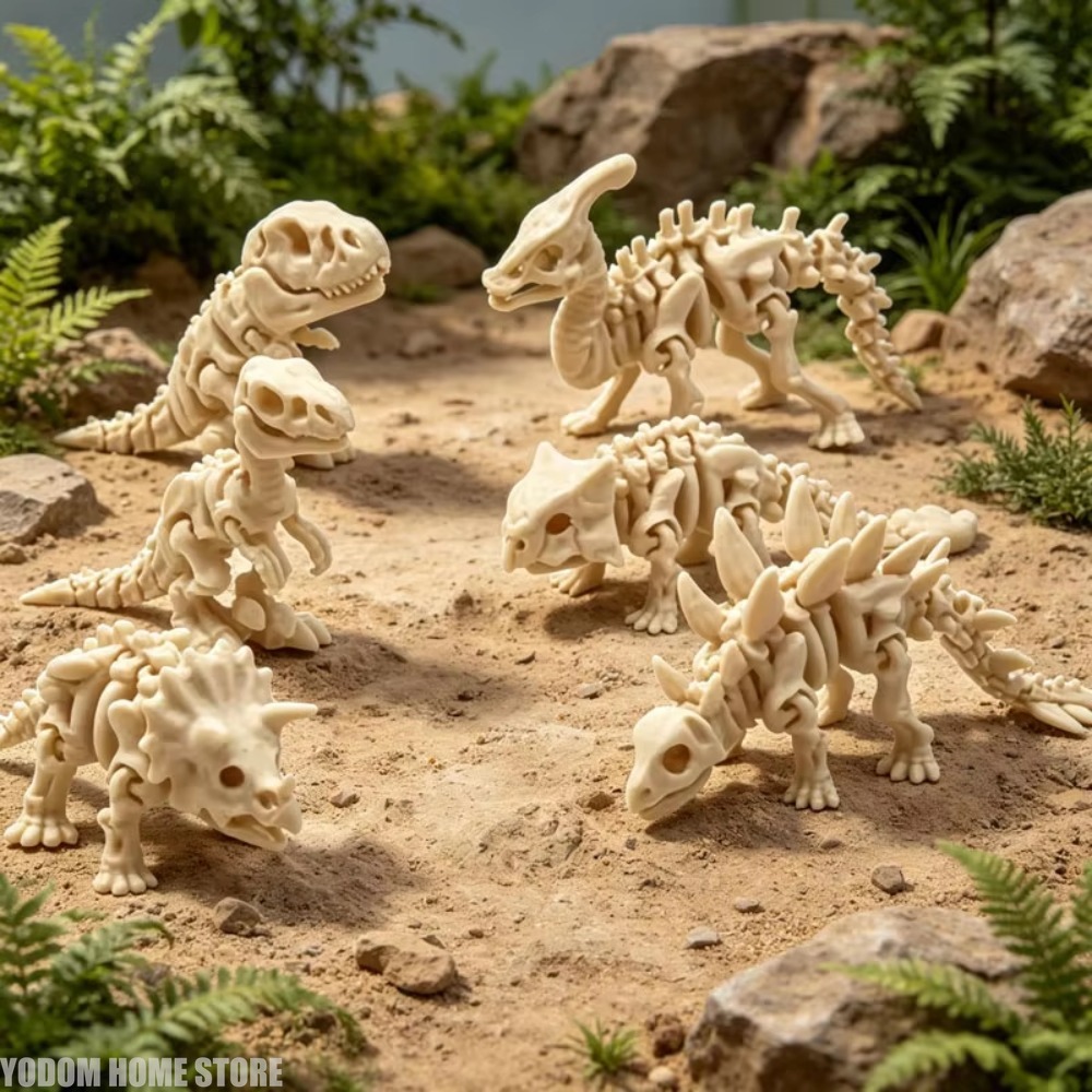 3D Printed Articulated Dinosau - đánh giá và giá Art Craft Dinosaur