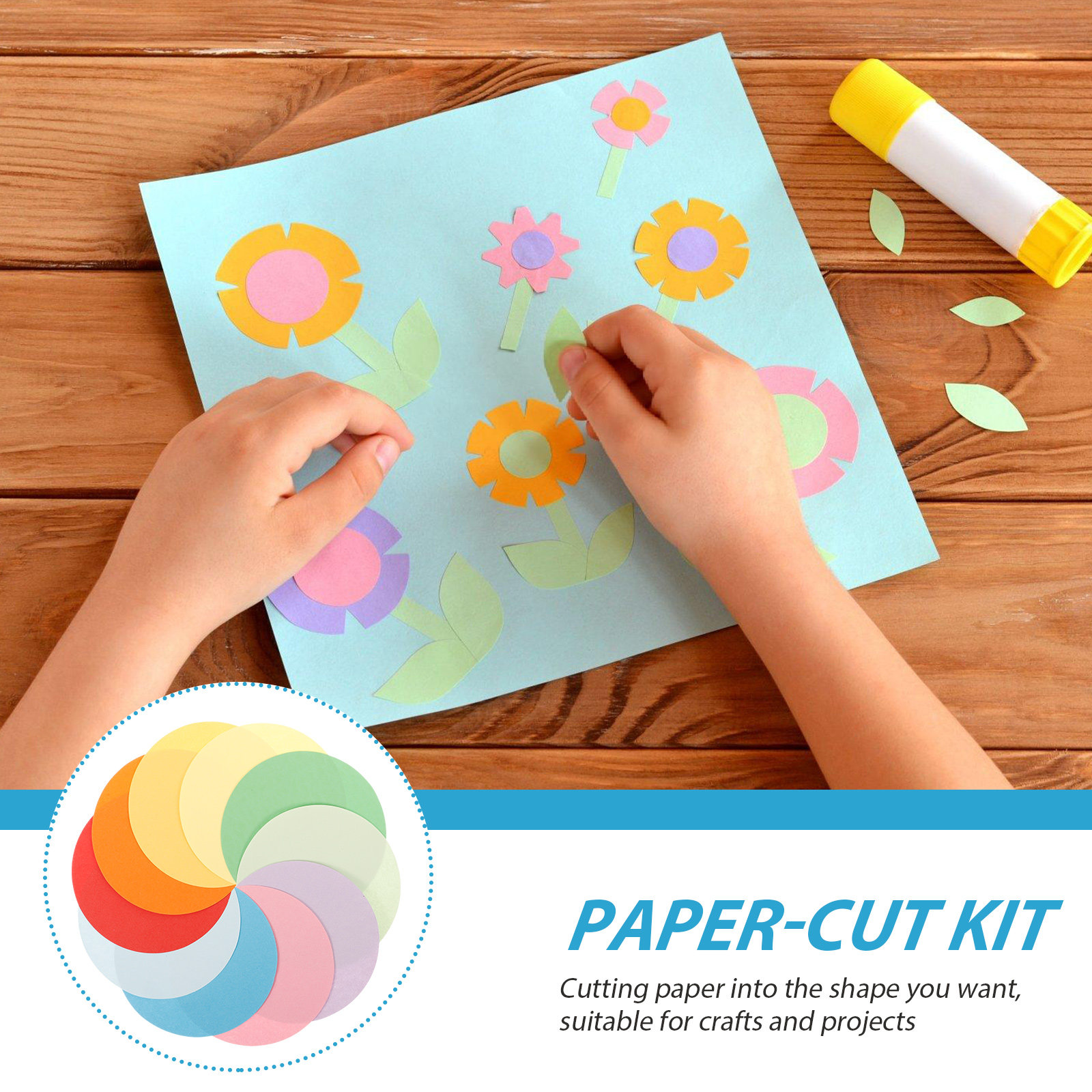 100Sheets Paper-Cut Kit Colore - đánh giá và giá Art Craft With Paper
