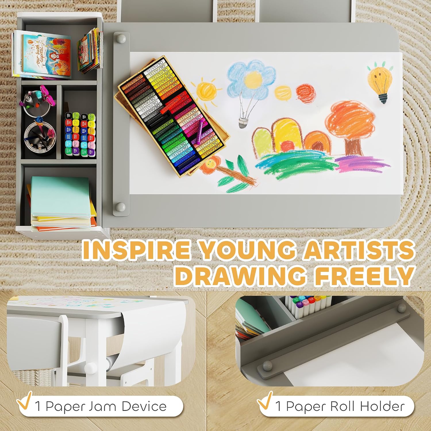 Kids Art Table & Easel Chair S - đánh giá và giá Art Craft Toddlers