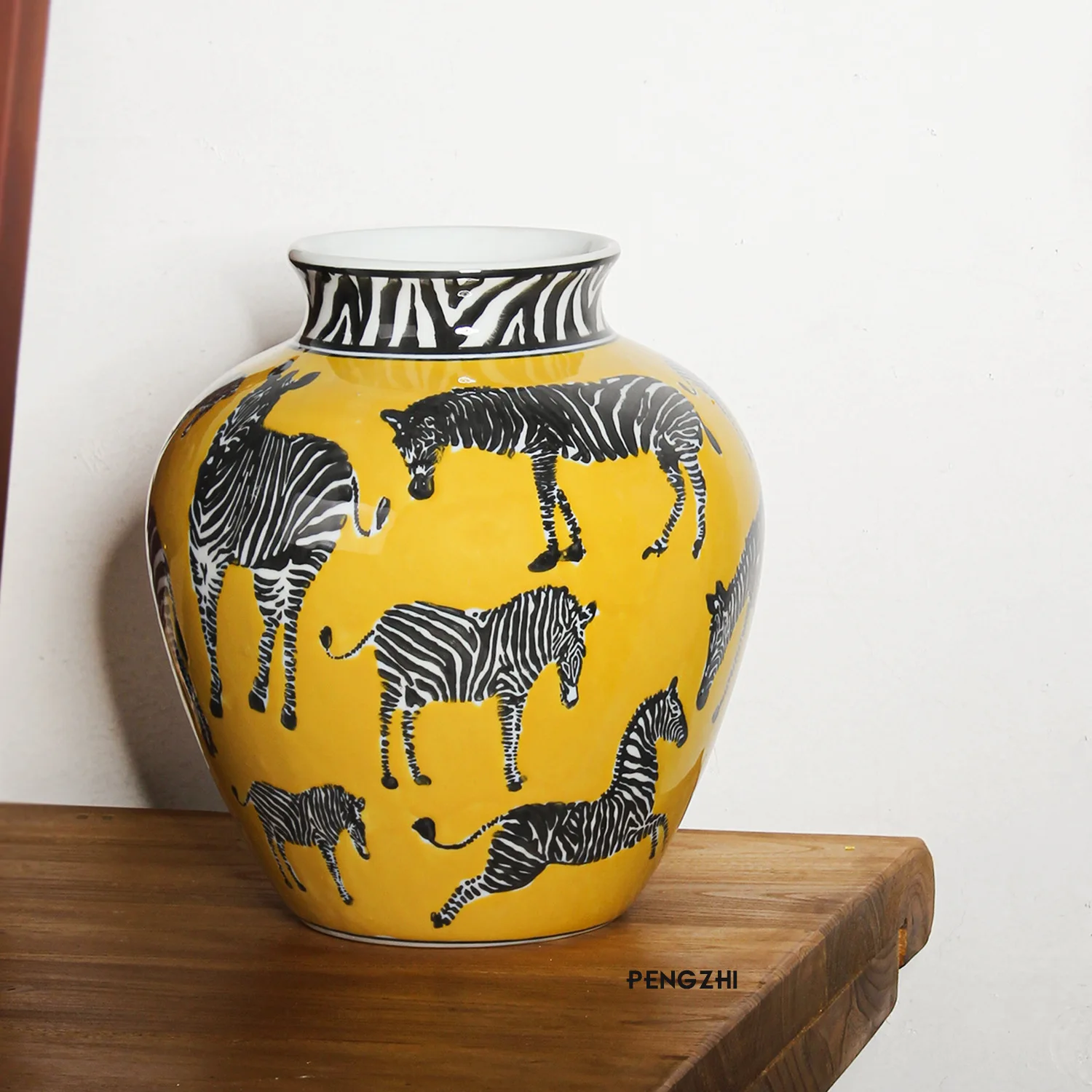 Creative Ceramic Vase Zebra Pa - đánh giá và giá Art Craft Zebra