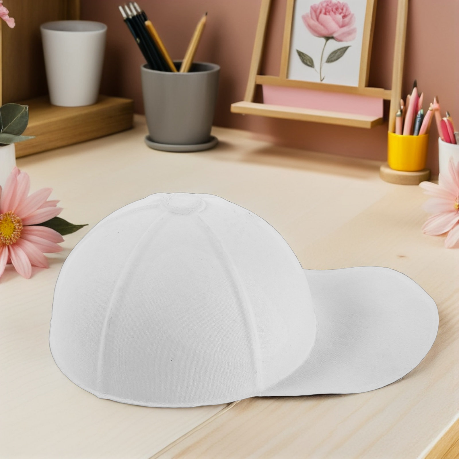 5Pcs Hand-Painted Blank Baseba - đánh giá và giá Art Craft Hat