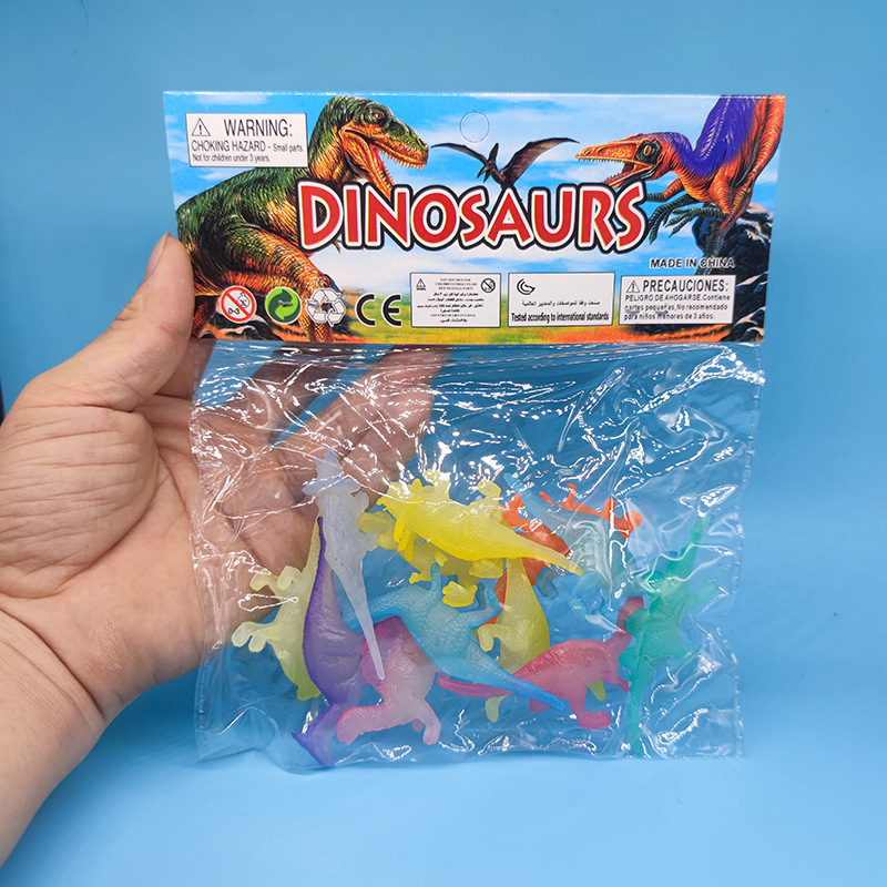 12PCS Glow in Dark Mini Dinosa - đánh giá và giá Art Craft Dinosaur