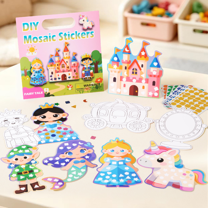 2-in-1 DIY Mosaic Sticker & Co - đánh giá và giá Art Craft Dinosaur