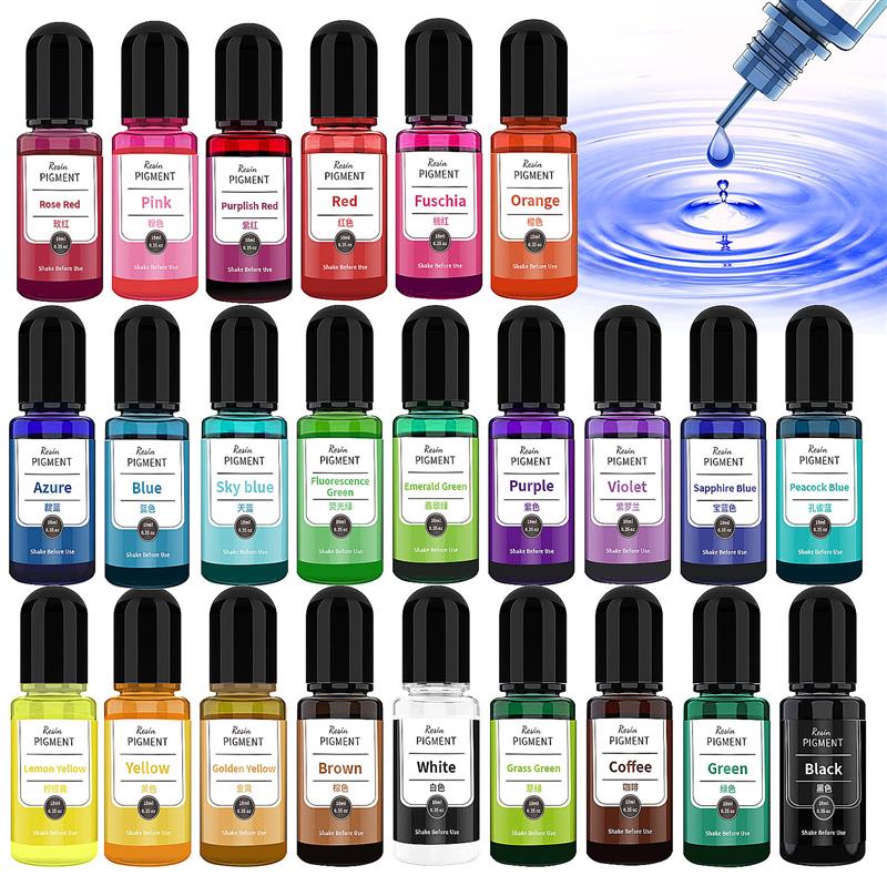 24 Color Art Ink Alcohol Resin - đánh giá và giá Alcohol Ink Set