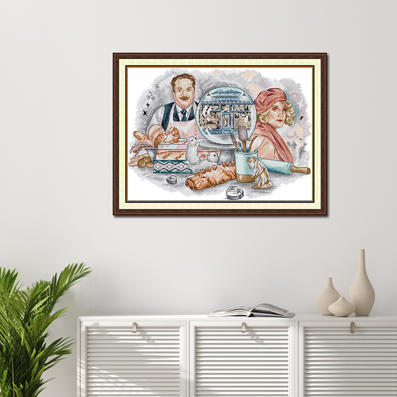 Bakeries Cross Stitch Kits Art - đánh giá và giá Art Craft Bakery