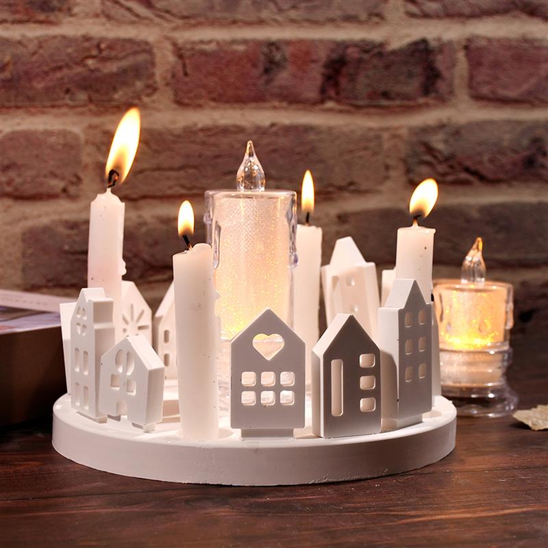 Hollow House Candle Tealight H - đánh giá và giá Art Craft House Making